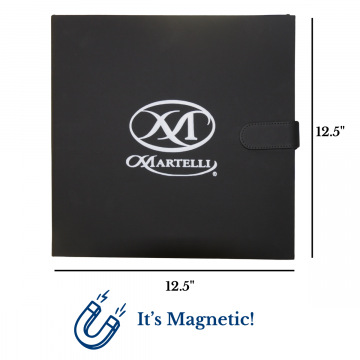 Magnetic Press or Cut Portable Binder